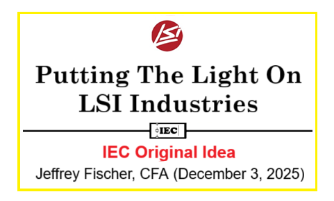 Putting The Light On LSI Industries