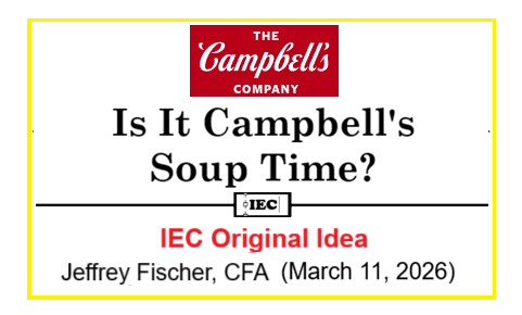 Is It Campbell’s Soup Time?